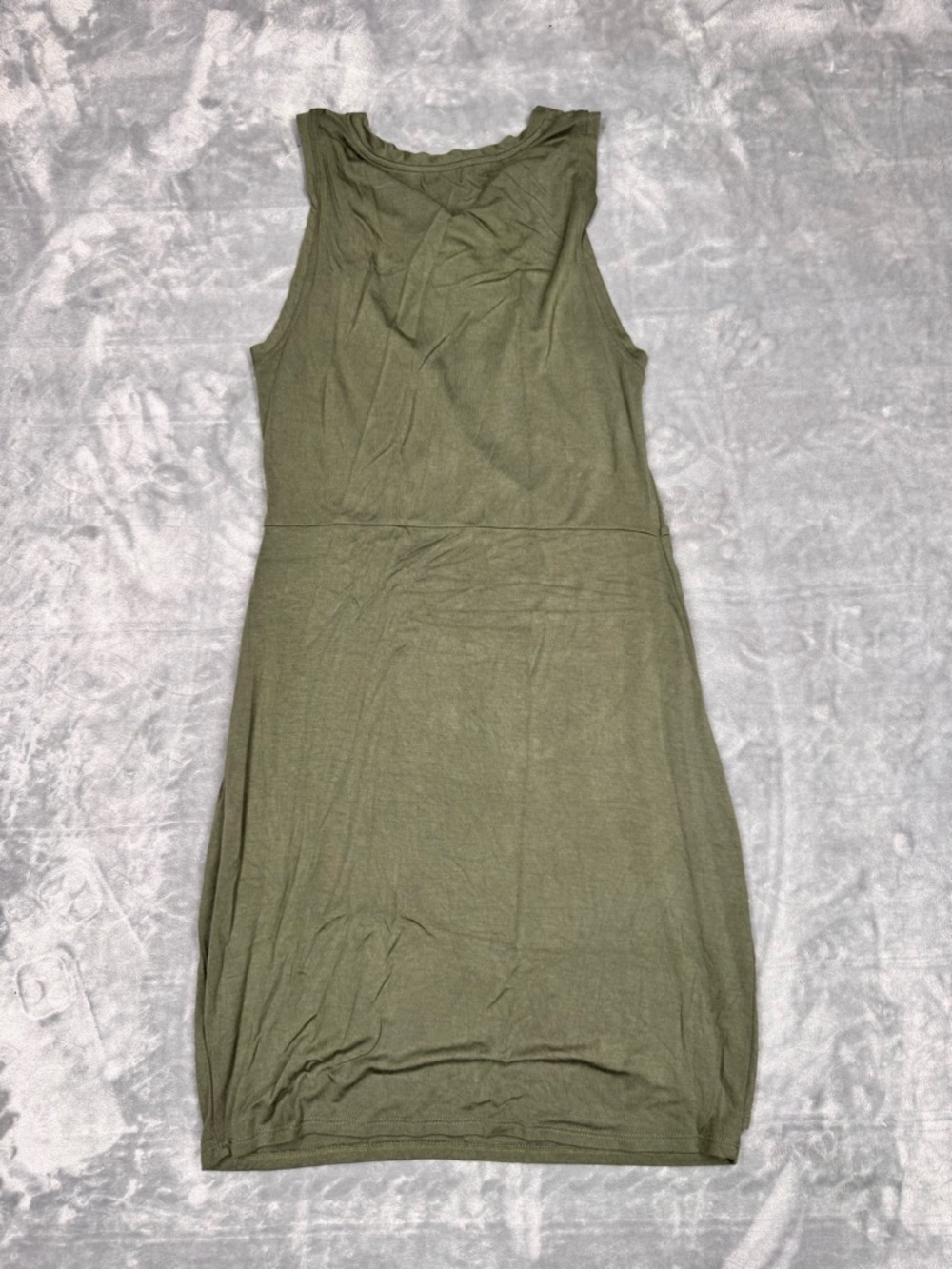 Love Fire Olive Green Sleeveless Dress - Picture 5 of 7